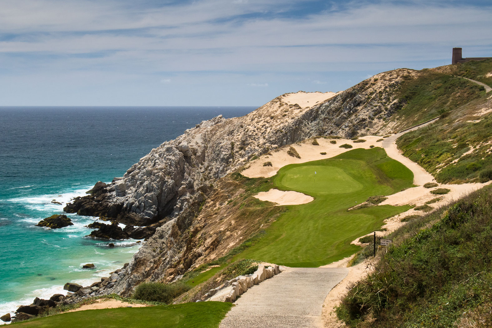 Quivira Los Cabos Jack Nicklaus Signature Golf Course Pacific Ocean cliffs dramatic views